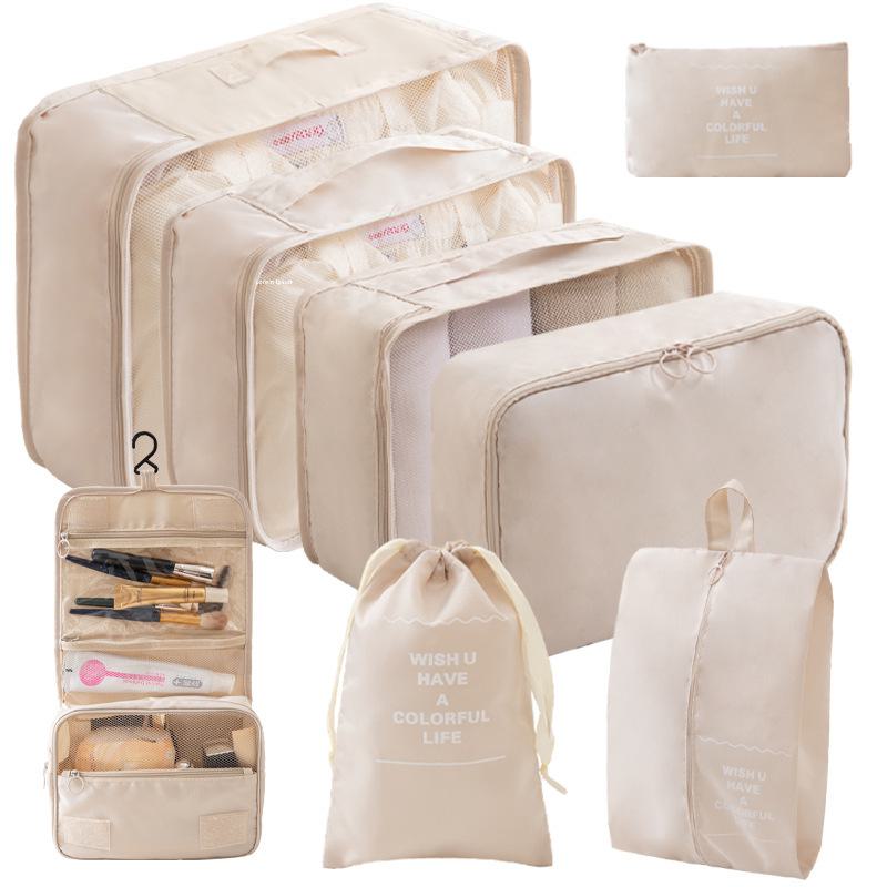 Travel Packing Organizer Bag for Clothes, Shoes, Underwear - Suitcase Storage