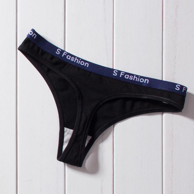 Женское нижнее белье из хлопковых стрингов. Женское короткое сексуальное нижнее белье. Длинные брюки с буквами.