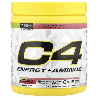 C4 / Cellucor, C4® Energy + Аминокислоты, Арбуз, 8,7 унции (246 г)