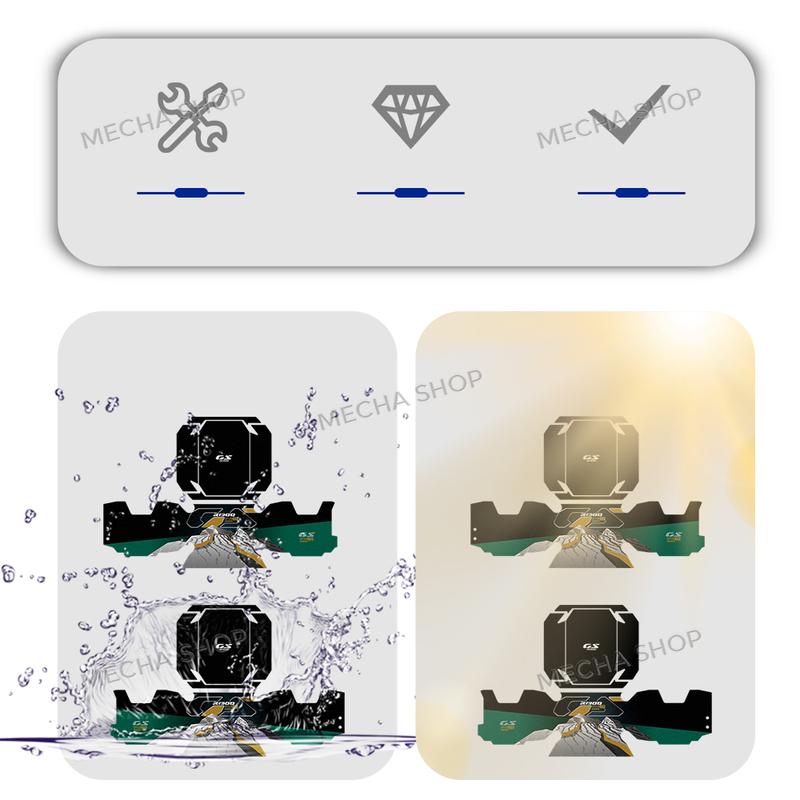R1300GS ADV 2025 Triple Black Trophy Sticker Motorcycle Suitcase Stickers Protective Decal for R1300GSA R 1300 GS Adventure