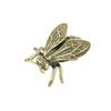 Solid Brass Insect Honey Bee Figurines Miniatures Tea Pet Funny  Crafts Collection Desktop Small Ornaments Home Decoration