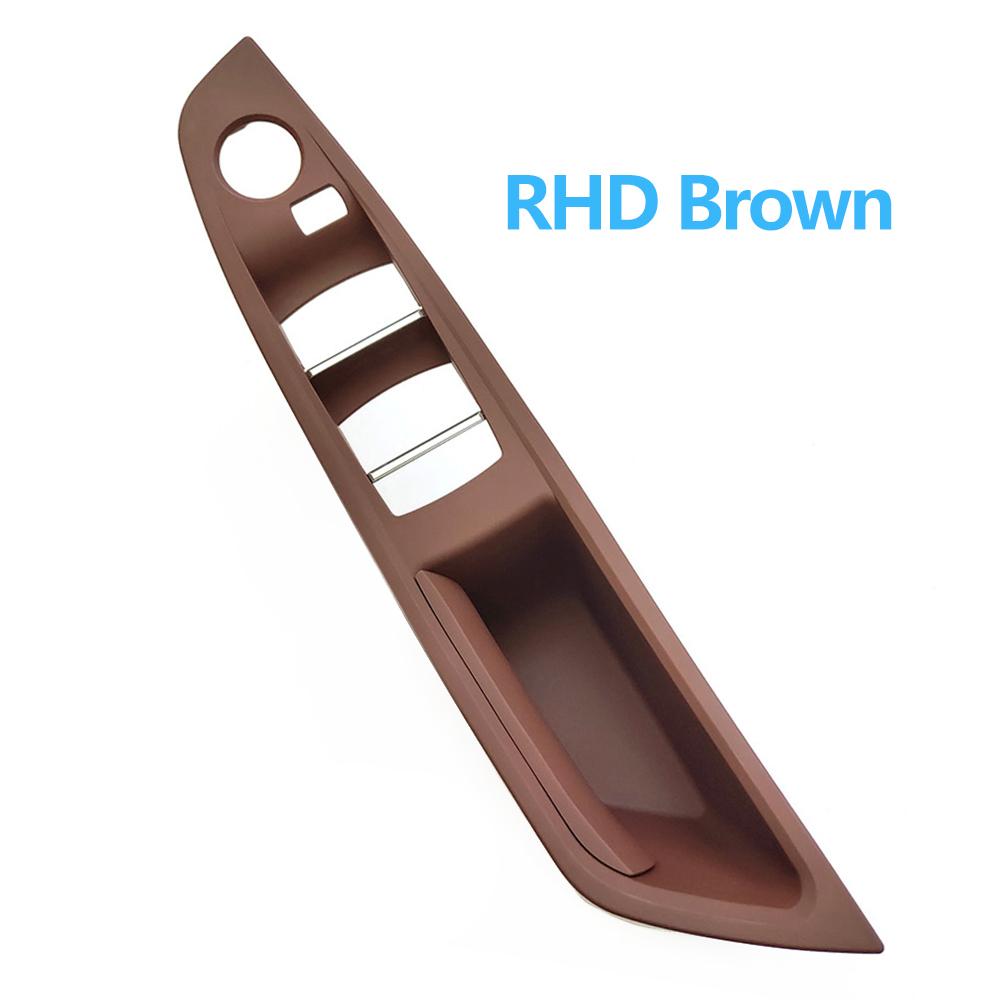 LHD RHD внутренняя дверная ручка подлокотник панель отделка без зеркала складная кнопка для BMW 5 серии F10 F11 F18 520 523 525 528