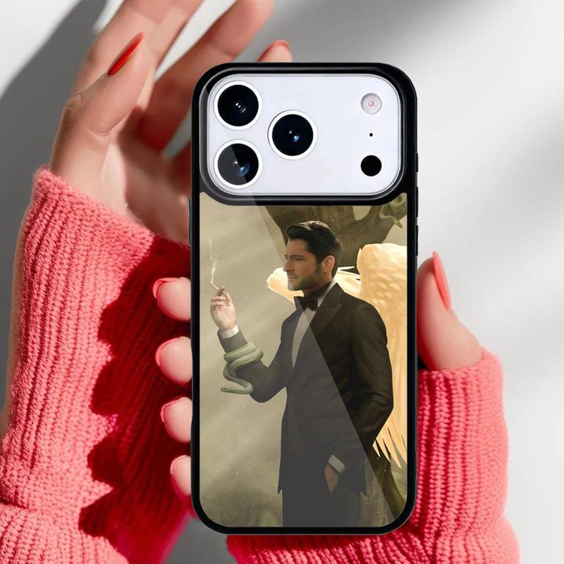 American TV Series Lucifer soft Phone Case for iPhone 17 16 15 14 13 Pro Max Back Cover for 12 11 Pro Coque
