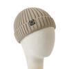 Wool hat women's autumn and winter new versatile niche knitted cold hat street retro solid color melon fur hat men's trend