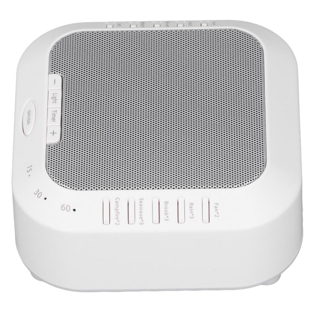 Белый шумовой аппарат 28 звуков портативный ночник музыка синхронизация управление звуком ребенка машина для