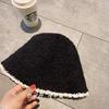 Fishermans Plush Winter Hat With Color Blocking Design Suitable For Cold Seasons