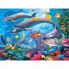 Diamond Painting Dolphin Landscape Diamond Embroidery Underwater World Needlework Mosaic Handicraft