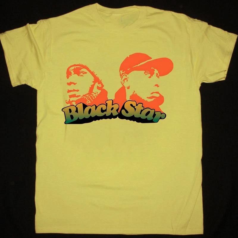 Hot Black Star Band Mos Def Talib Kweli Unisex Yellow T Shirt Full Size S-5XL Unisex T-Shirt