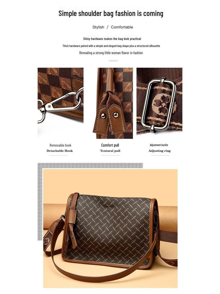 Женская 2023 Сумка через плечо большой вместимости для мам среднего и пожилого возраста