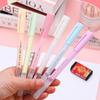 Solid Glue Stick Pen Shape Candy Color Quick-Drying High Viscosity Creative Stud