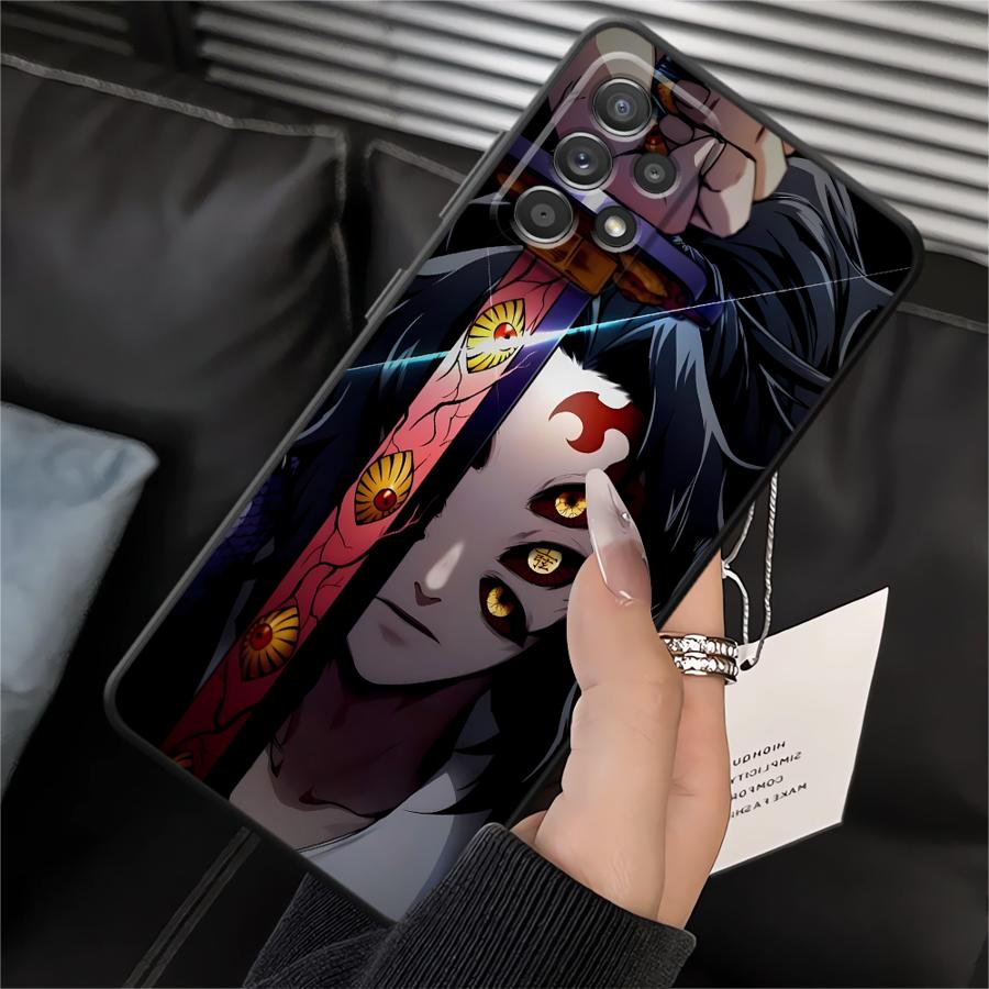 Чехол Demons Anime Slayer для Samsung Galaxy A01 A02 A06 A03 Note 20 Ultra 9 10 A04 A30 A40 A10 A20 A50 A70 A05 Мягкая задняя панель телефона