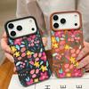 Pink Floral Pattern For iPhone 17 Pro Max Air 16 15 14 13 TPU Soft Case Cover