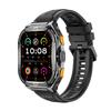 Умные часы X5 с большим 1,96-дюймовым AMOLED HD экраном, GPS с двухдиапазонным позиционированием, водонепроницаемостью 5ATM, мониторингом здоровья для мужчин