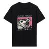 Fashion Funny Possum Raccoon Live Fast Eat Trash Street Cats Squad TShirt Amazing Quality Top Casual Hip Hop tees 62483