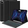 Чехол для iPad 2025 A16 Air 5: Комплект клавиатуры и мыши с подсветкой для планшетов Pro 11 10,9/11 дюймов (Совместимо с 11-м поколением)