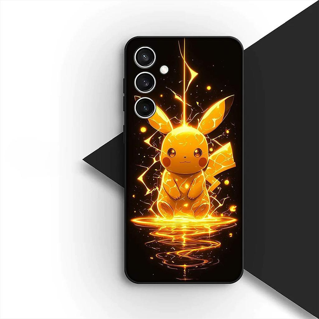 Casing for Apple iPhone 16 14 15 Plus 11 Pro Max 16E ProMax + 16Plus 15+ 14+ Phone Cover Soft Case Cartoon P-Pokemons P-Pikachus