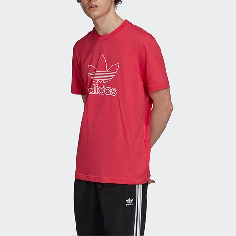 adidas Мужская футболка Originals Trefoil Красная GF4097