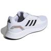 Adidas Runfalcon 2.0 Comfortable Versatile Fabric Shock Absorbing Durable Low Top Casual Running Shoes Men Sneakers White Black GV9552