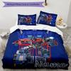 3pcs Transformers Cover Set - Personalized Name, HD Printed Bedding with 1 Cover and 2 Pillowcases - Perfect for Home Decor, Easy Care