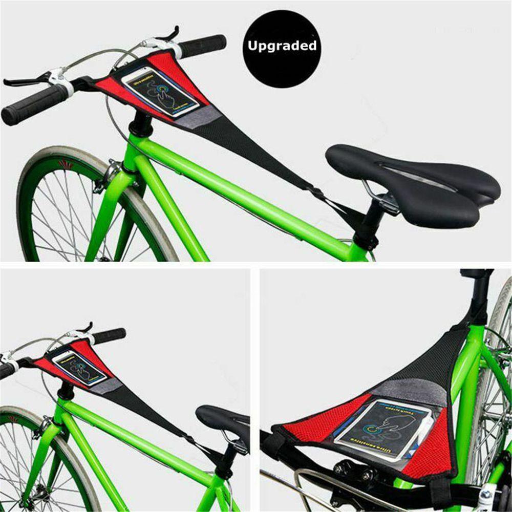 Outdoor Turbo Trainer Sweatproof Bicycle Sweat Cover Frame Guard Protective Gear Guard Strap