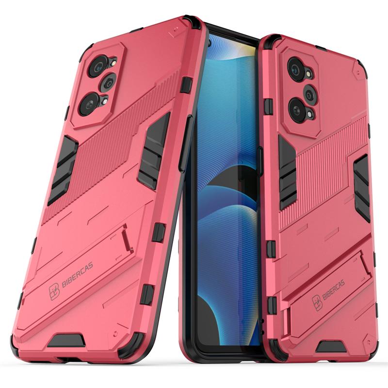 For Realme GT Neo2 Case Punk Stlye Phone Holder Protective Armor Bumper Case For Realme GT Neo 2 Cover For Realme GT G C21Y