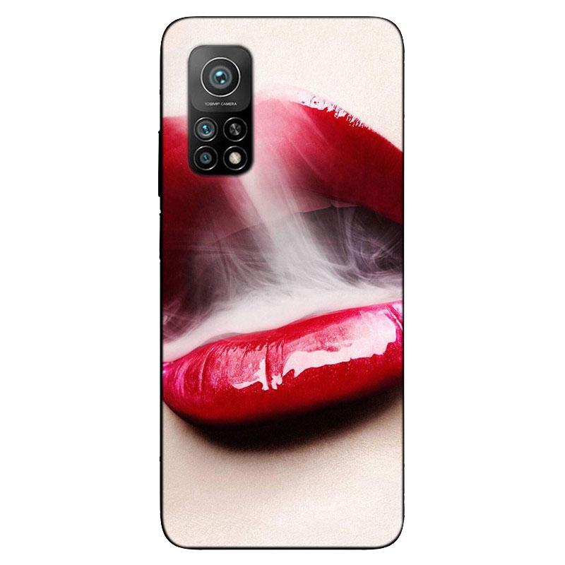 Чехол для Xiaomi Mi 10T Pro Черный Бампер Силикон ТПУ Мягкая Крышка Телефона Для Xiaomi Mi 10T Чехол Мультяшный Funda Mi10T 10 T Pro Coque