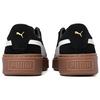 Puma Замшевые кроссовки на платформе, удобные низкие кроссовки, женские кроссовки, черные, белые, коричневые 395225-04