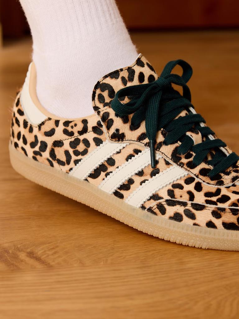 Кроссовки Adidas в стиле Т SAMBA OG Мраморный Леопардовый Принт Кроссовки Adidas Клевер KI6674