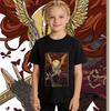 Elden Ring Malenia Anime Print Boys Girls Cotton T Shirt Kids Casual Tee Soft Breathable Summer Top