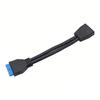 Высокоскоростной USB 3.0 19-контактный внутренний удлинительный кабель Медный провод Для разъема материнской платы компьютера 19-контактный шнур