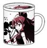 Puella Magi Madoka Magica the Movie Kyoko Sakura Mug with Lid