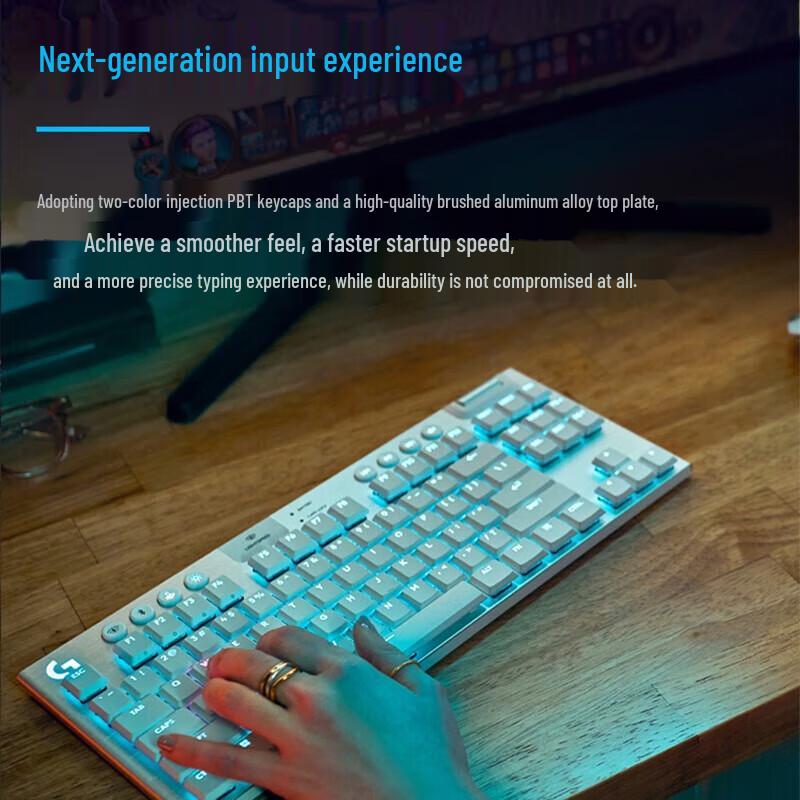 Logitech G915 TKL LIGHTSPEED Wireless RGB Mechanical Keyboard