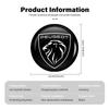Car Door Keyhole Sticker Lock Protection Dustproof Decals For Peugeot 407 508 3008 2008 5008 107 106 205 4008 301 607 108 807