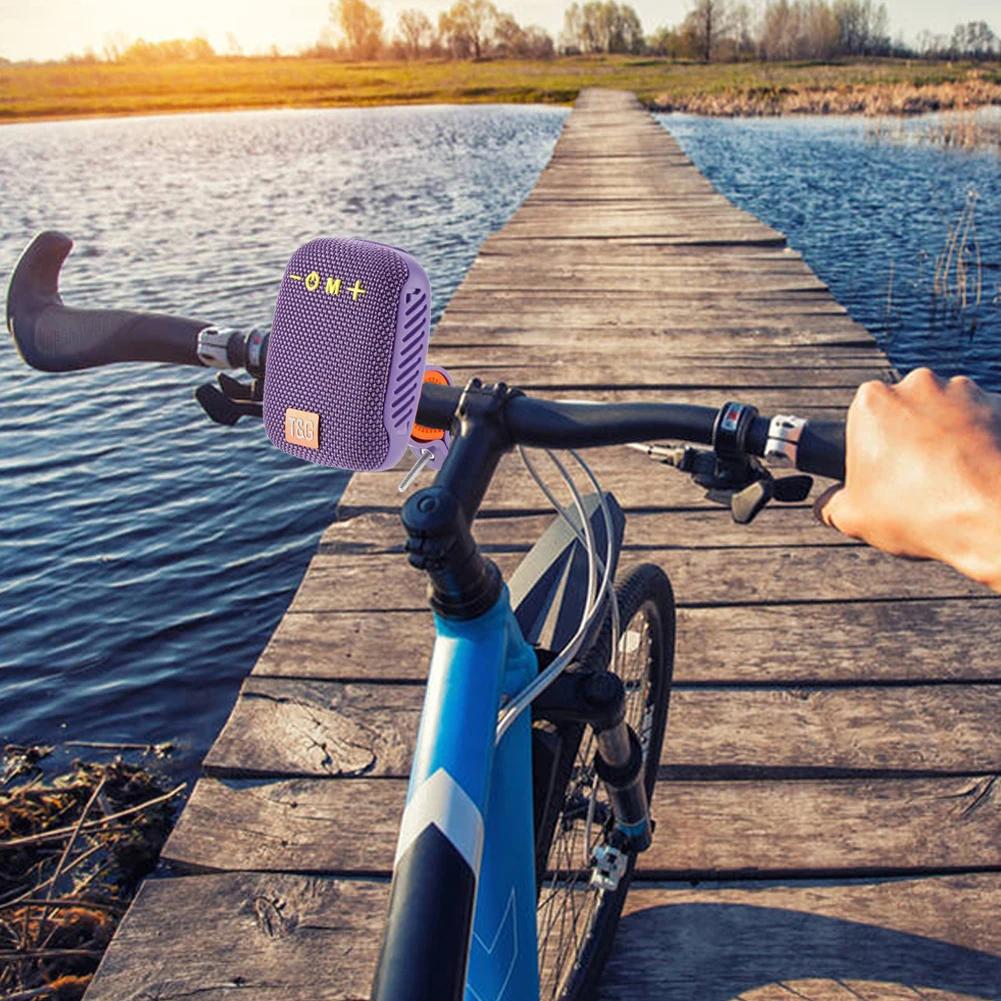 Портативная Bluetooth-колонка FM-радио Беспроводной стереодинамик для велосипеда Водонепроницаемый Велосипедный сабвуфер Динамик на руль велосипеда