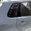 Для Volkswagen VW Polo 5-дверный хэтчбек MK4 9N 2002-2008 АБС-пластик Задняя оконная решетка-воздухозаборник Боковая вентиляционная накладка Автомобильный клей