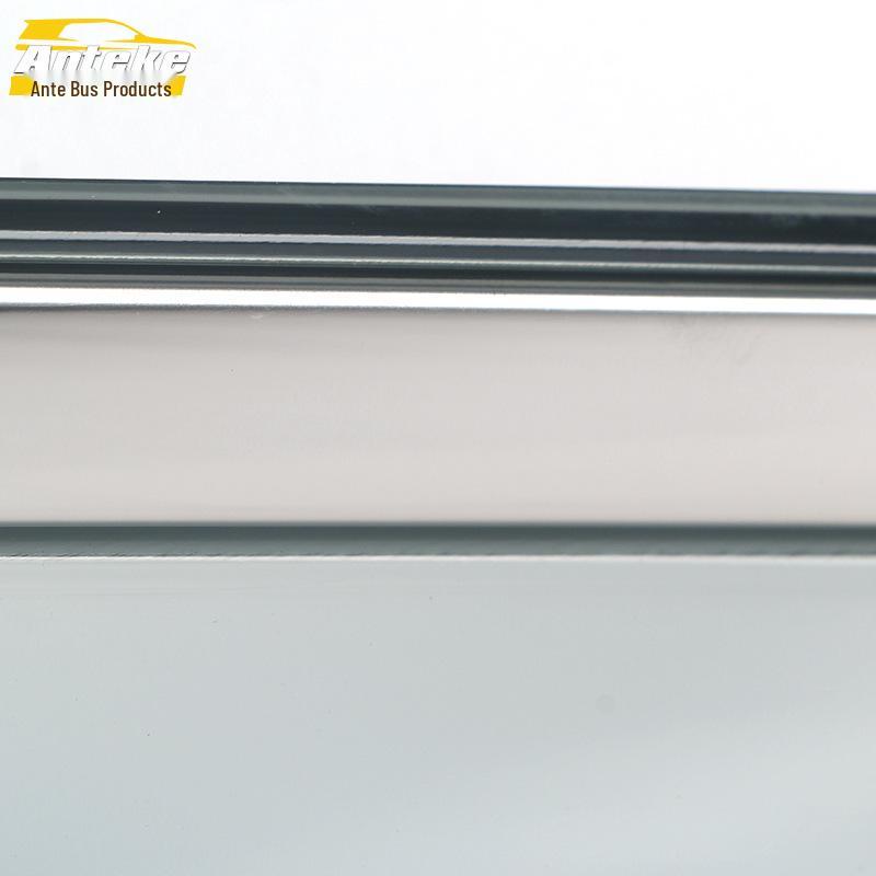 3D Stainless Steel Rain Guards for 21 ID.4X/ID.4CROZZ - Bright Strip Decorative Exterior Accessories