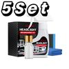 Car Headlight Restoration Polishing Kits Headlamp Scratch Remover Repair Cleaning Paste Remove Oxidation Headlight Polish Liquid