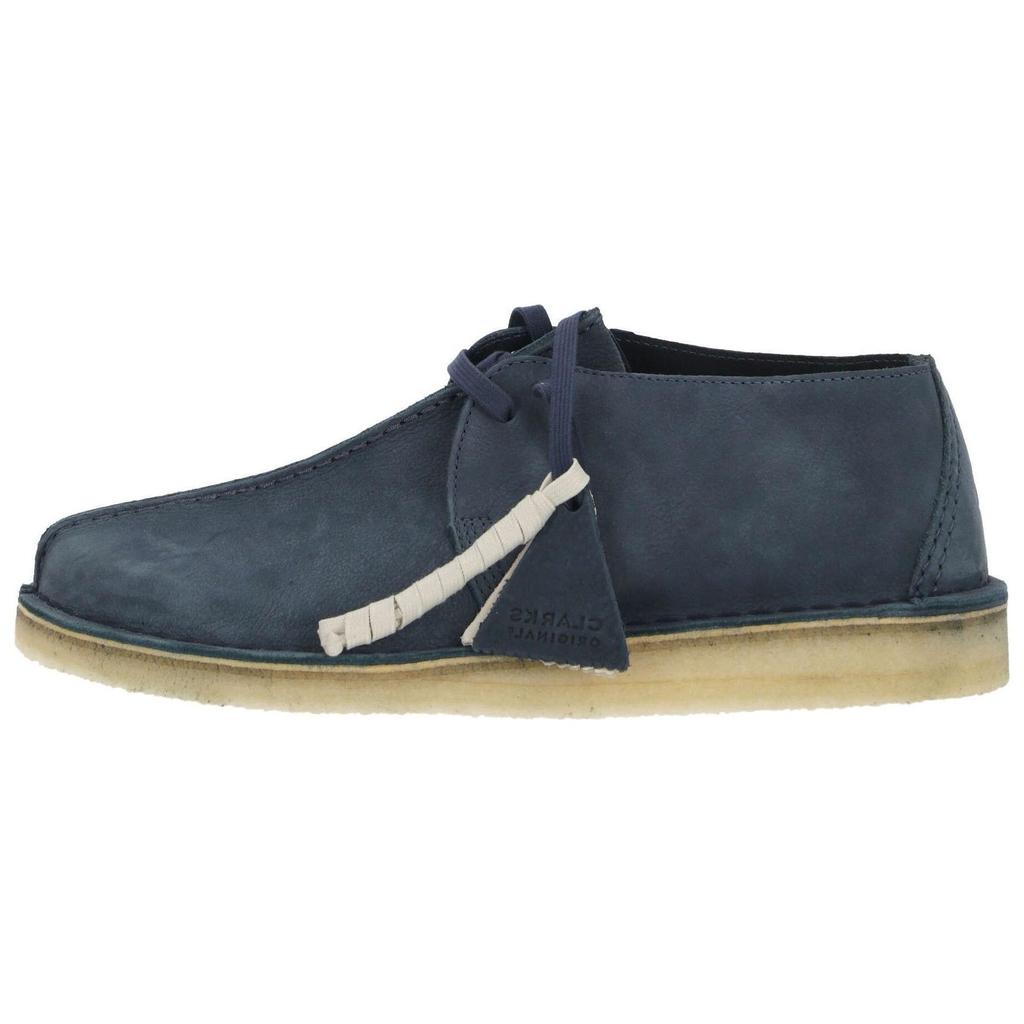 Clarks Круглый носок Шнуровка Удобные Универсальные Повседневная обувь Мужской кроссовок Синий 26170134
