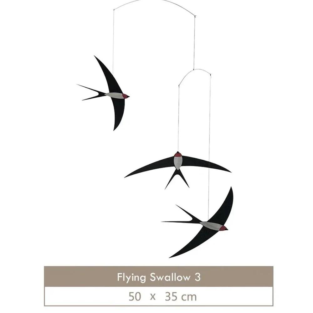 Баланс Ласточка Дом Окружающее Ощущение Подвесная Кроватка Подвесные Декоративные Бесшумные Музыка Ветра Балкон Сад Декоративные Предметы