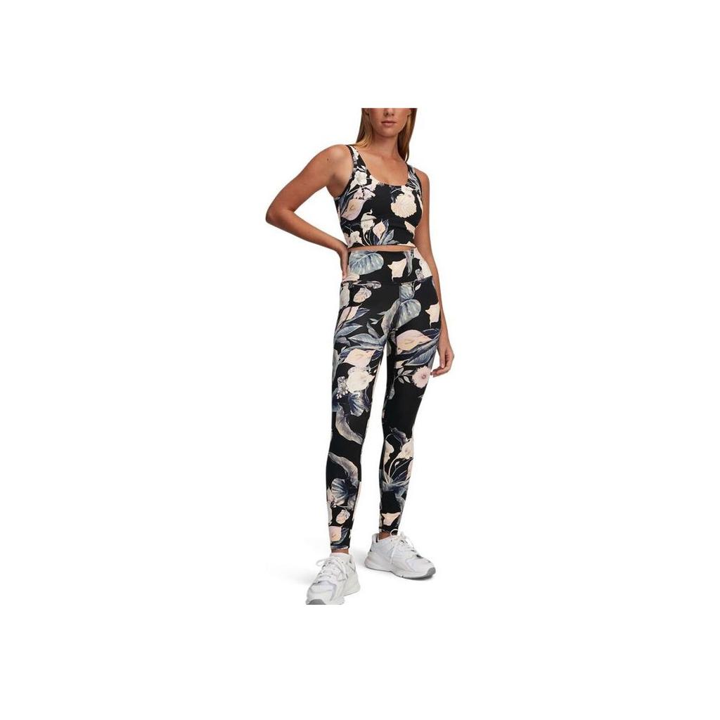 Under Armour Meridian Soft Series Тренировочные Слим-фит С высокой талией Удобные Спортивные Длинные брюки Женские низы Черный 1383603-003