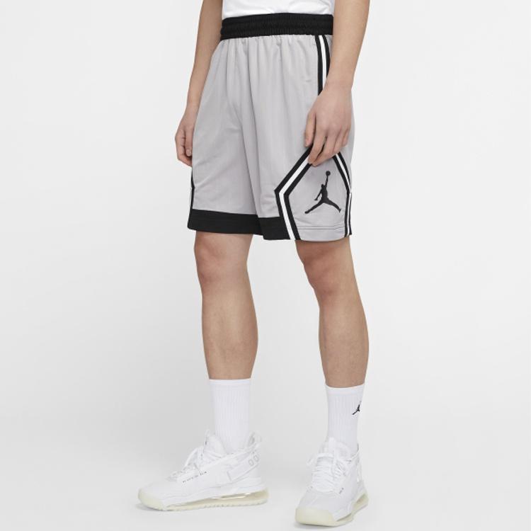 Air Jordan Jumpman Diamond Basketball short Men Grey Men's CD4909-059