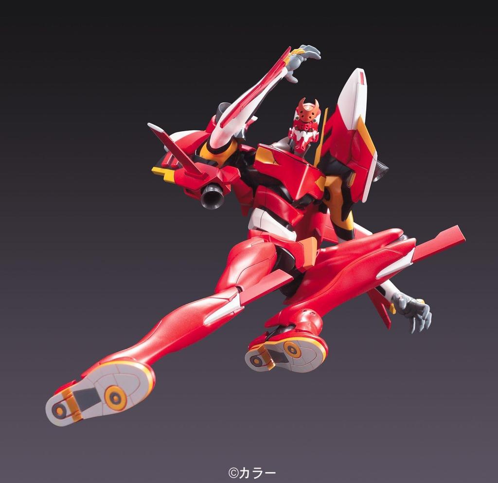LMHG Neon Genesis Evangelion New Theatrical Version Evangelion Unit 2 New Theatrical Plastic Model Package (Evangelion Version Destroyed) Color-coded