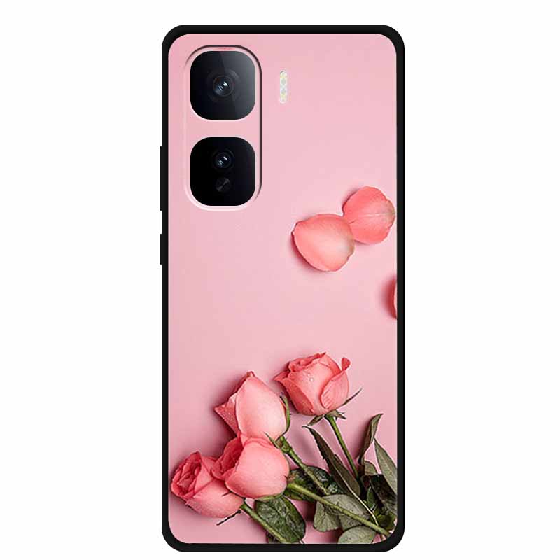 Чехол для телефона Vivo iQOO Neo 10 Pro Задняя крышка Черный Силикон Мягкий ТПУ Чехол Для Vivo iQOO Neo 10 Plus Pro Чехол 10Pro Funda