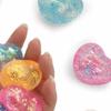Sequins Love Squeeze Toy Changing Color Heart Slow Rising Toy Fidget Toy  Science Education