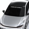 Наклейка на лобовое стекло автомобиля FOREVER BROKE Виниловая наклейка на автомобиль Водонепроницаемые Наклейки для транспортных средств Мотоциклов Автоаксессуары Декор Экстерьер
