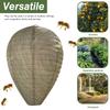 Hornet Fake Wasp Nest Paper Repellent Hornets Safe Fake Trap Safe Garden Repellent Trap Hornets Fly Catcher for Patio Outdoor