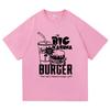 Funny Big Kahuna Burger T Shirt Healthy Breakfast Retro Fashion Men/women Clothing Vintage Harajuku High Quality Cotton Tshirts