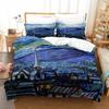 Van Gogh Boys Bedroom Duvet Cover Single Double Full Queen King Size Retro Classic 3D Bedding Set Duvet Cover Bed Set