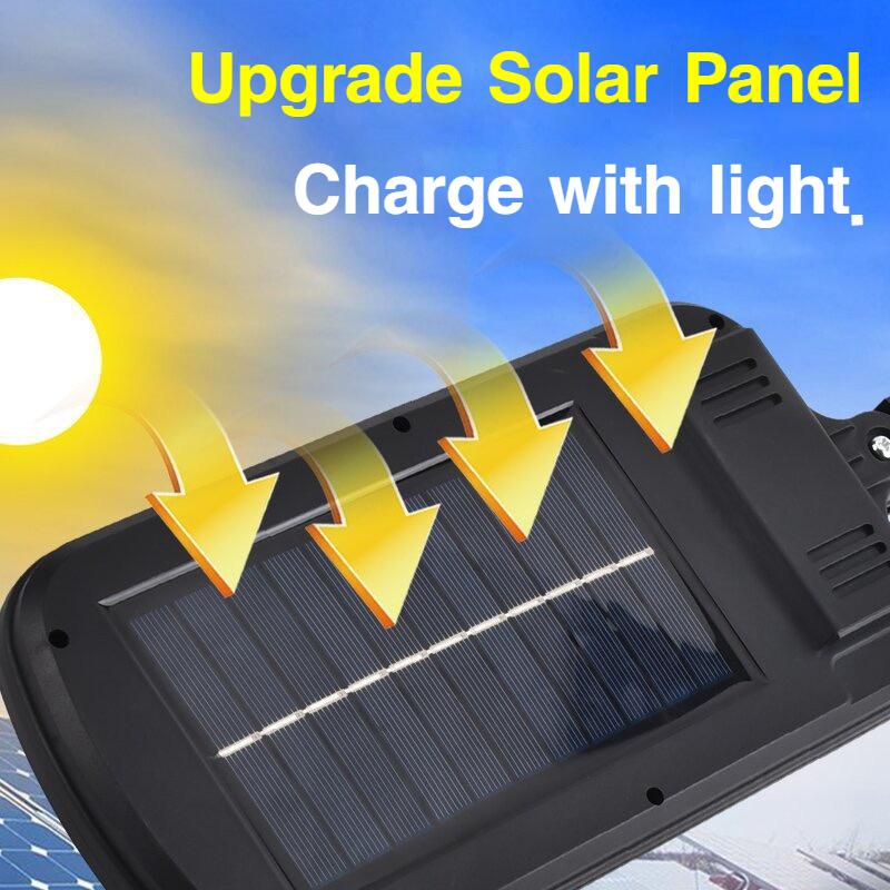 Солнечные светодиодные уличные настенные светильники, Индукционные светильники с датчиком движения для двора, сада, террасы, гаражных ворот, Уличное освещение