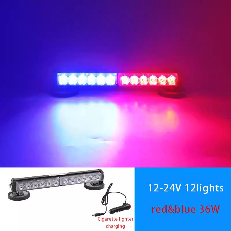 Rechargeable Warning Light Bursting Flash Magnet Portable LED High Brightness Warning Light Barricade Flashing Light